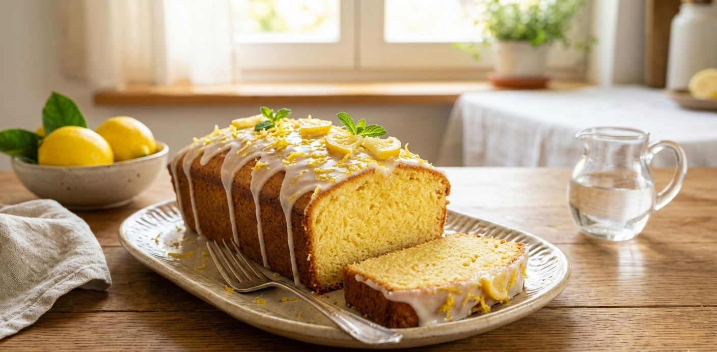 You are currently viewing عمل كيك الليمون اللذيذ – وصفة جديدة ، خفيفة وسهلة