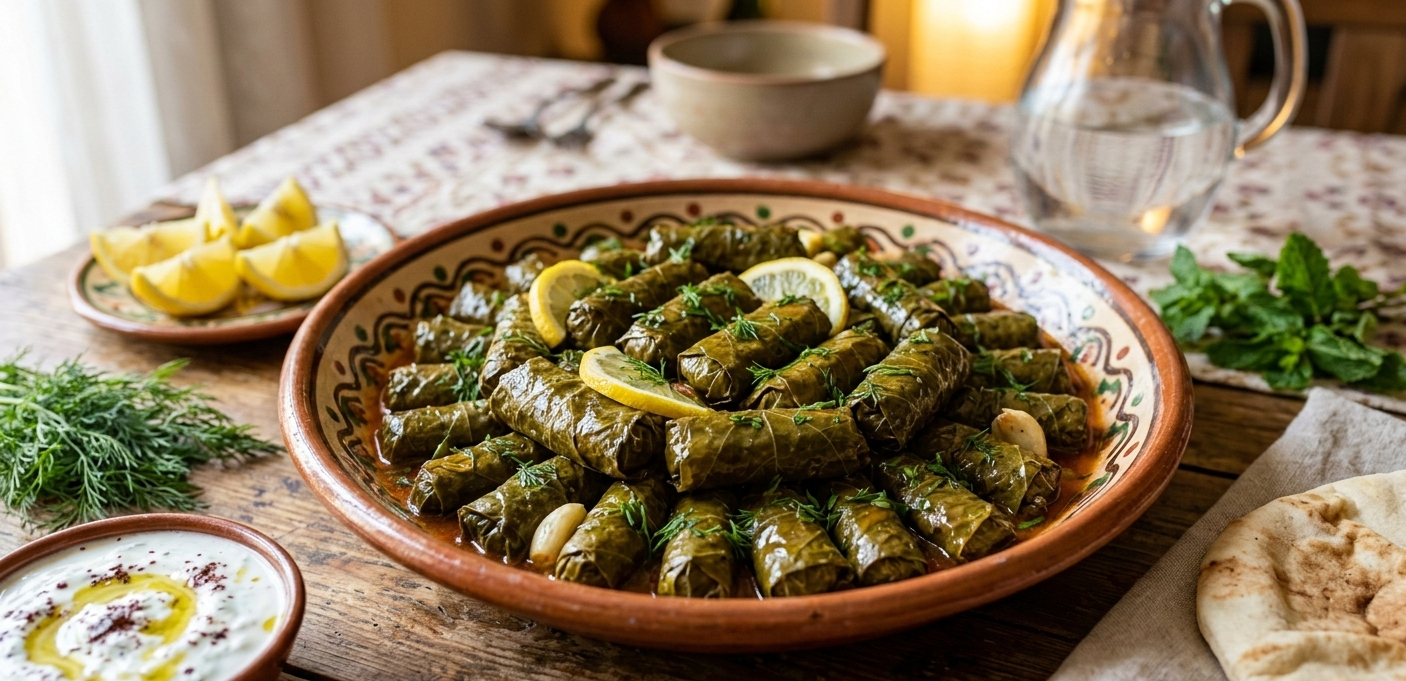 You are currently viewing ورق عنب لذيذ – طريقة عمل ورق العنب