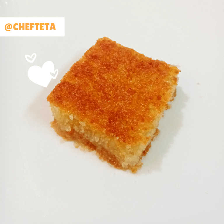 بسبوسة متفاسكة