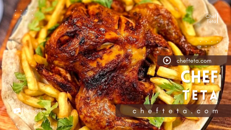 طريقة دجاج مشوي بالفرن
