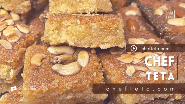 البسبوسة المرملة الاصلية