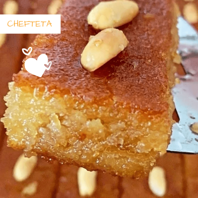 بسبوسة بدون زيت