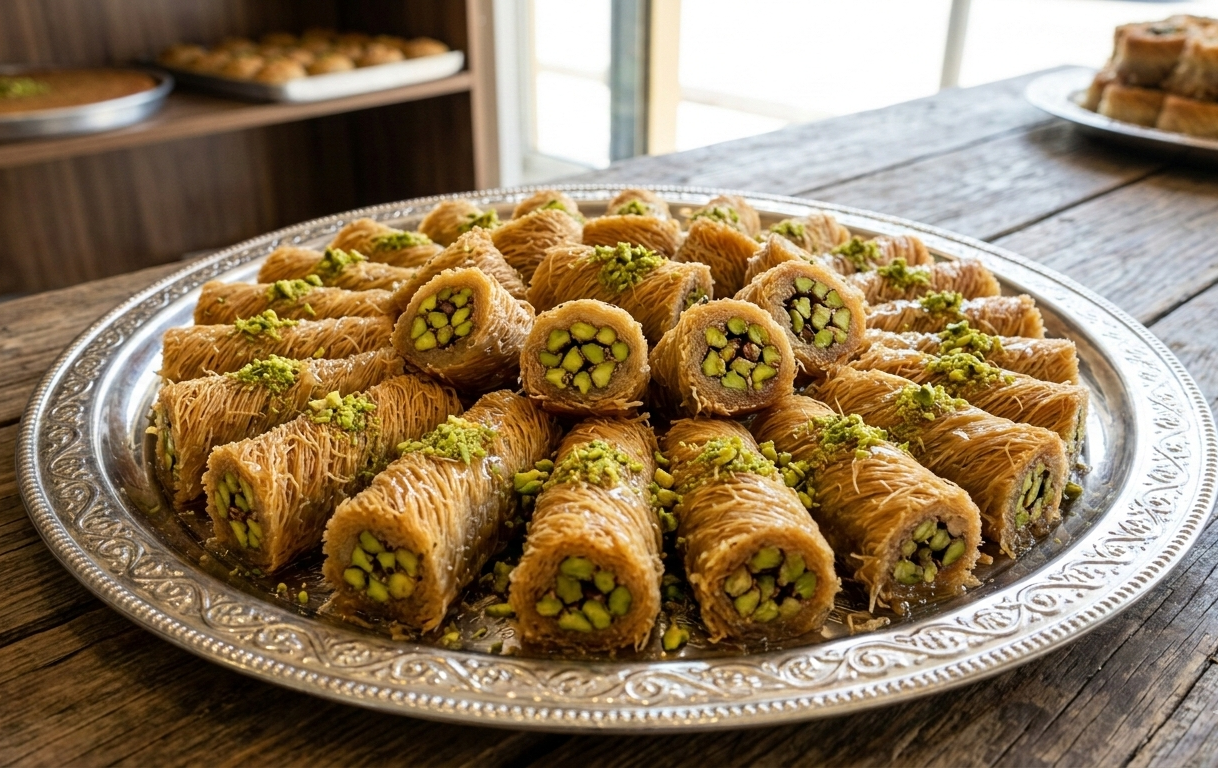 You are currently viewing الكنافة المبرومة بطريقة سهلة في المنزل