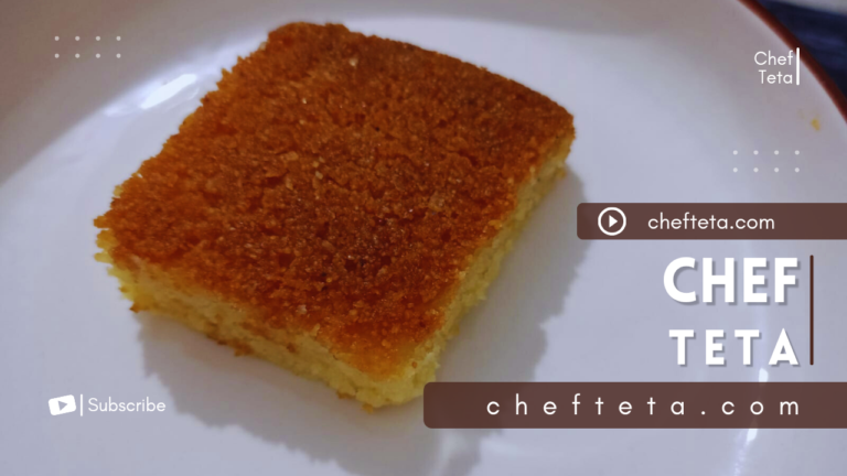 كيف سوي بسبوسة سادة