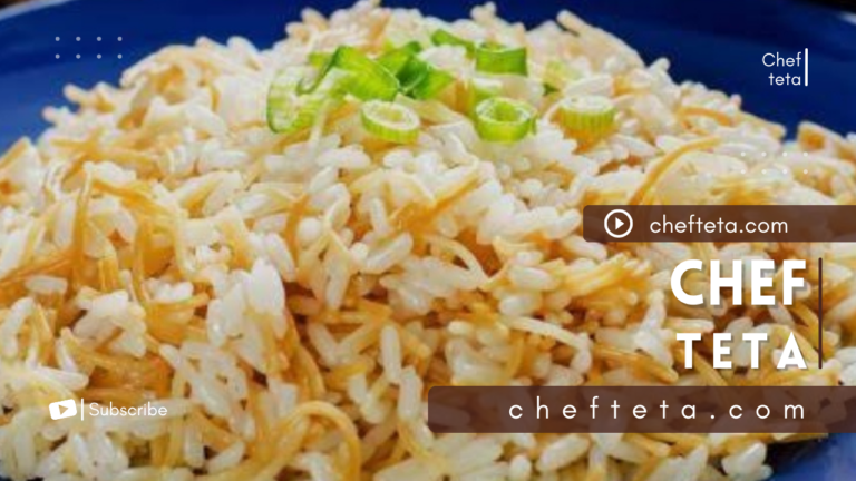 طريقة تحضير الأرز المصري بالشعيرية