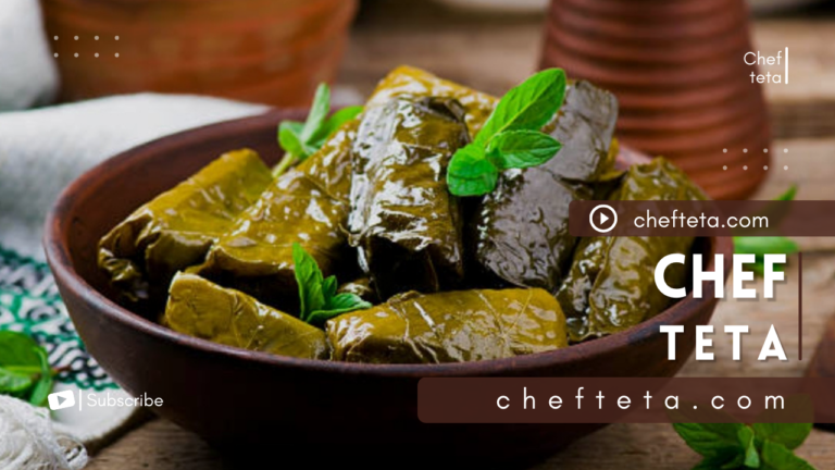 طريقة عمل ورق العنب الذايب