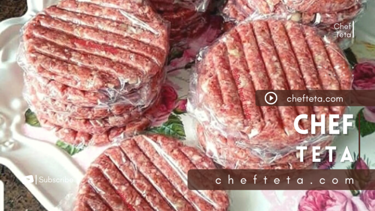 طريقة تحضير برجر اللحم البقري اللذيذ