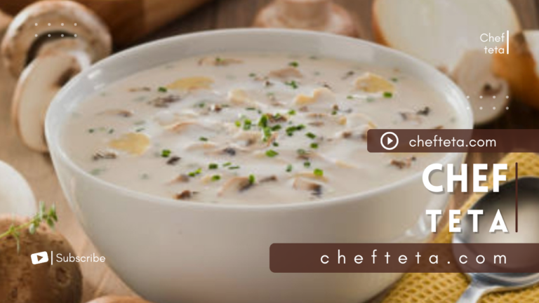 شوربة الفطر: وصفة لذيذة وصحية