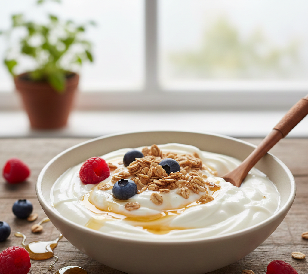 You are currently viewing طريقة عمل الزبادي اليوناني