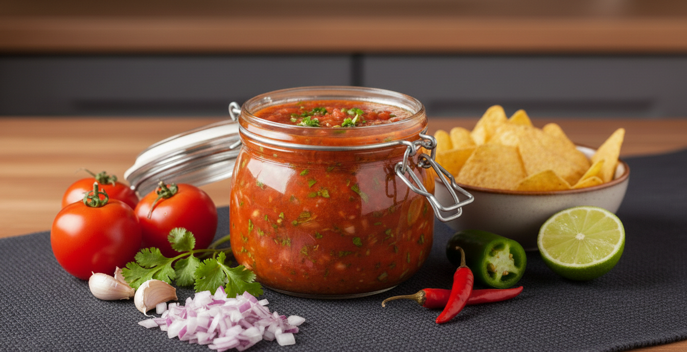 You are currently viewing طريقة عمل سلطة الدقوس الحارة (الرفيق المثالي للكبسة والمندي)