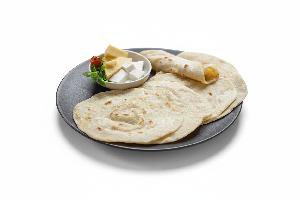 You are currently viewing طريقة عمل الجباتي الهندي (خبز المسمن المقرمش واللذيذ)