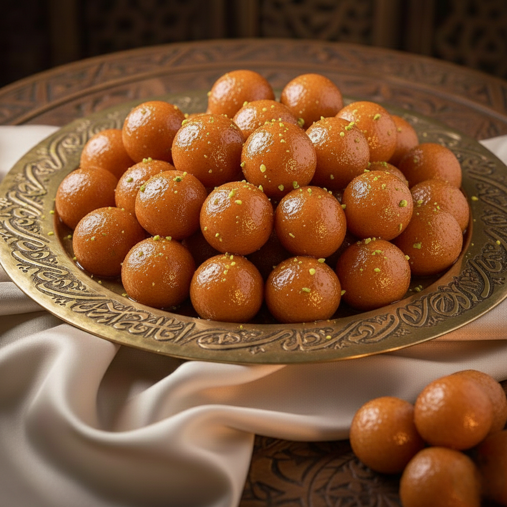 You are currently viewing سر لقمة القاضي (اللقيمات) المقرمشة – كرات ذهبية بقلب هباء مع شيف تيتا