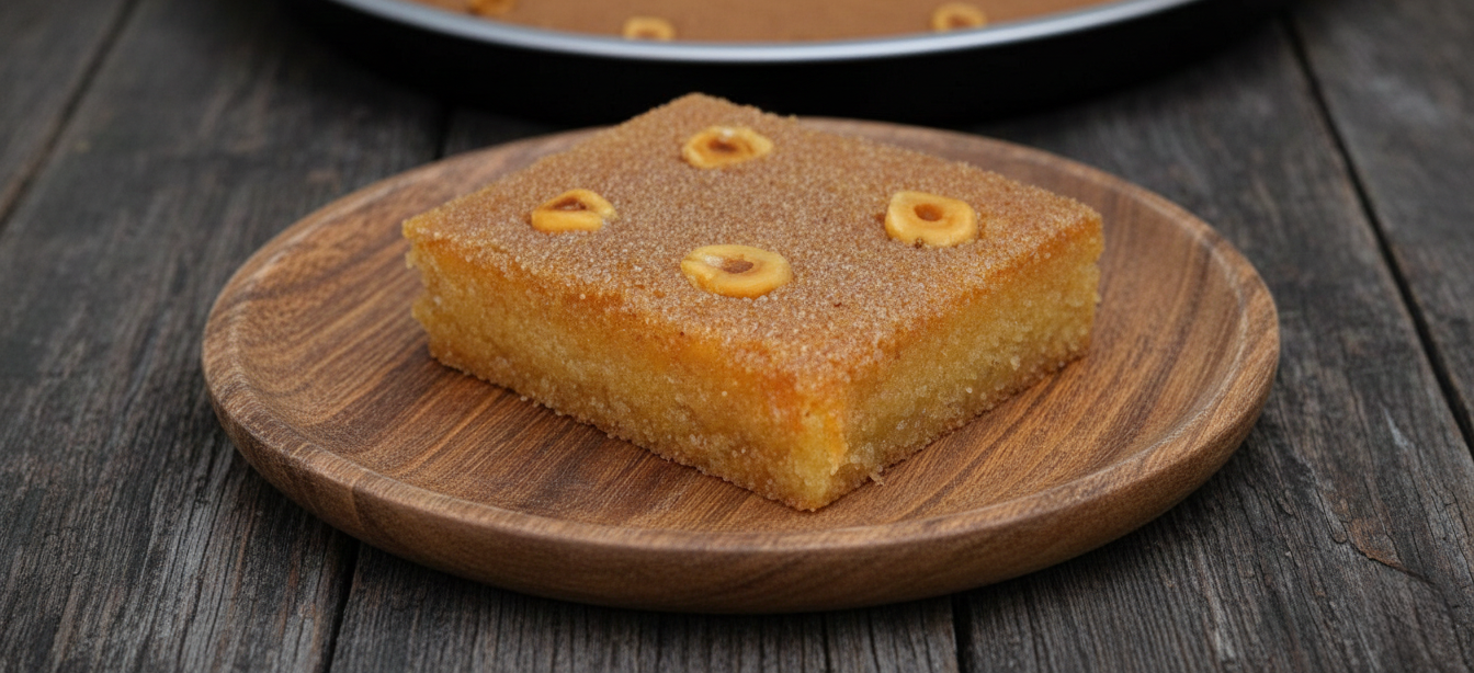 You are currently viewing طريقة عمل البسبوسة المرملة (أسرار بسبوسة الحلواني)