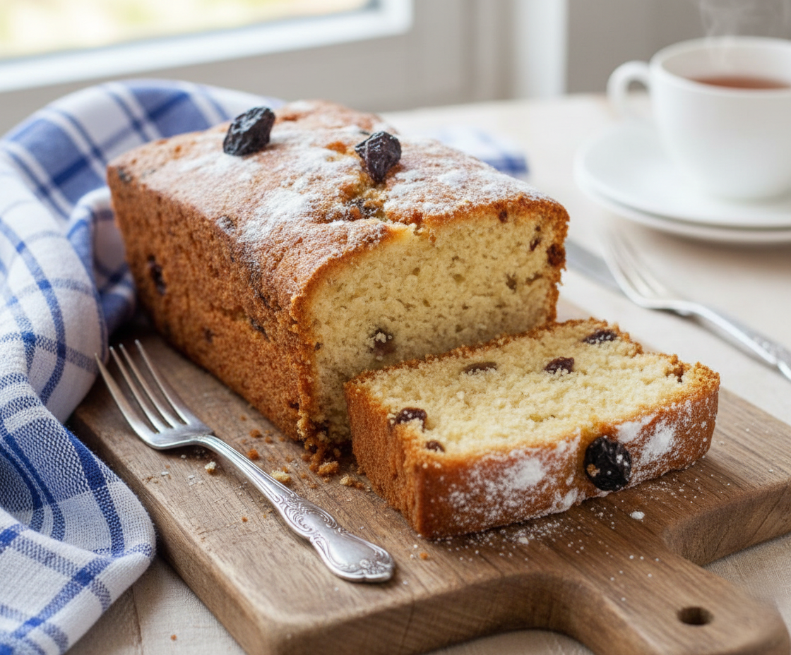 You are currently viewing كيك الزبيب الهش – أسرار توزيع الزبيب والقوام القطني مع شيف تيتا