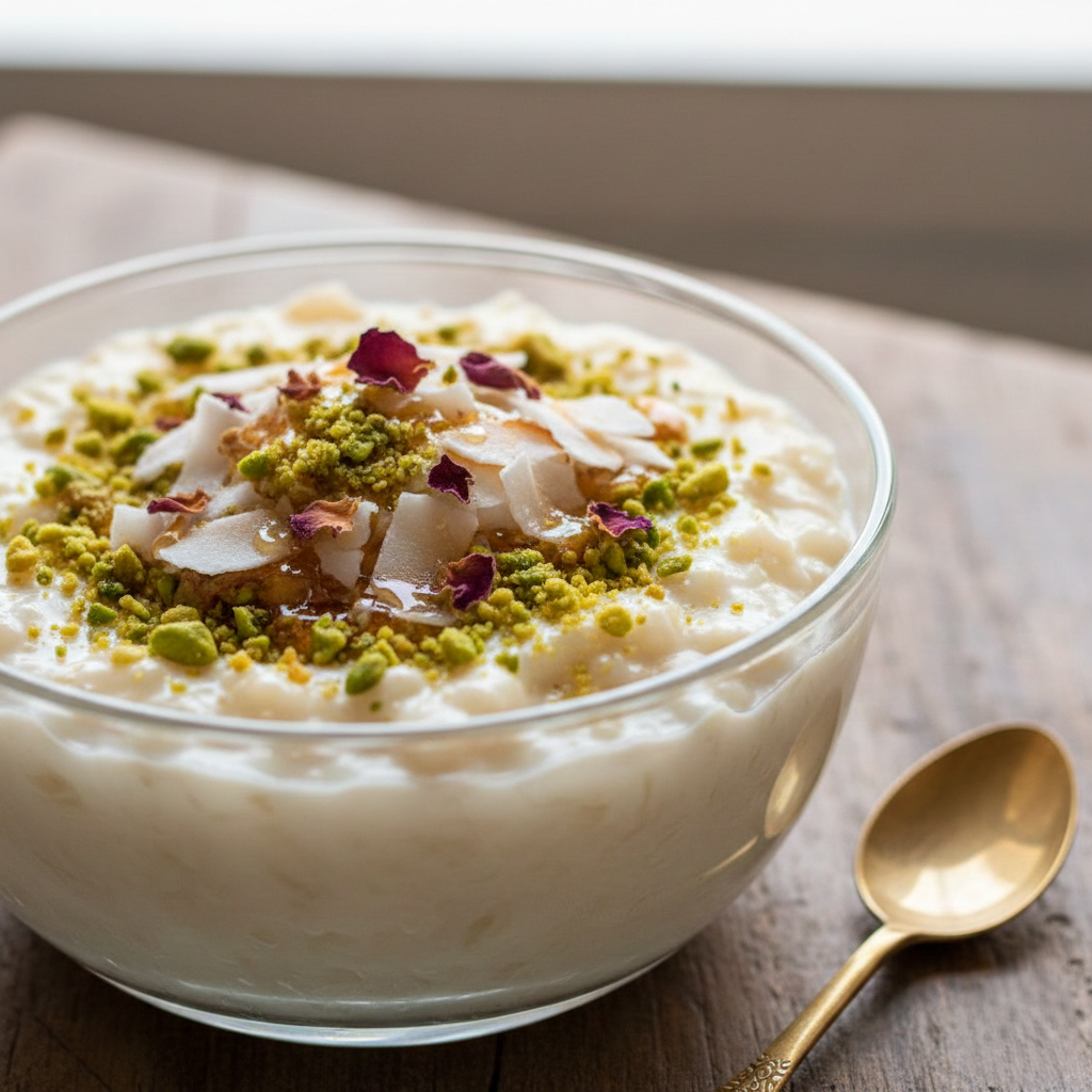 You are currently viewing أرز باللبن “زي المحلات”