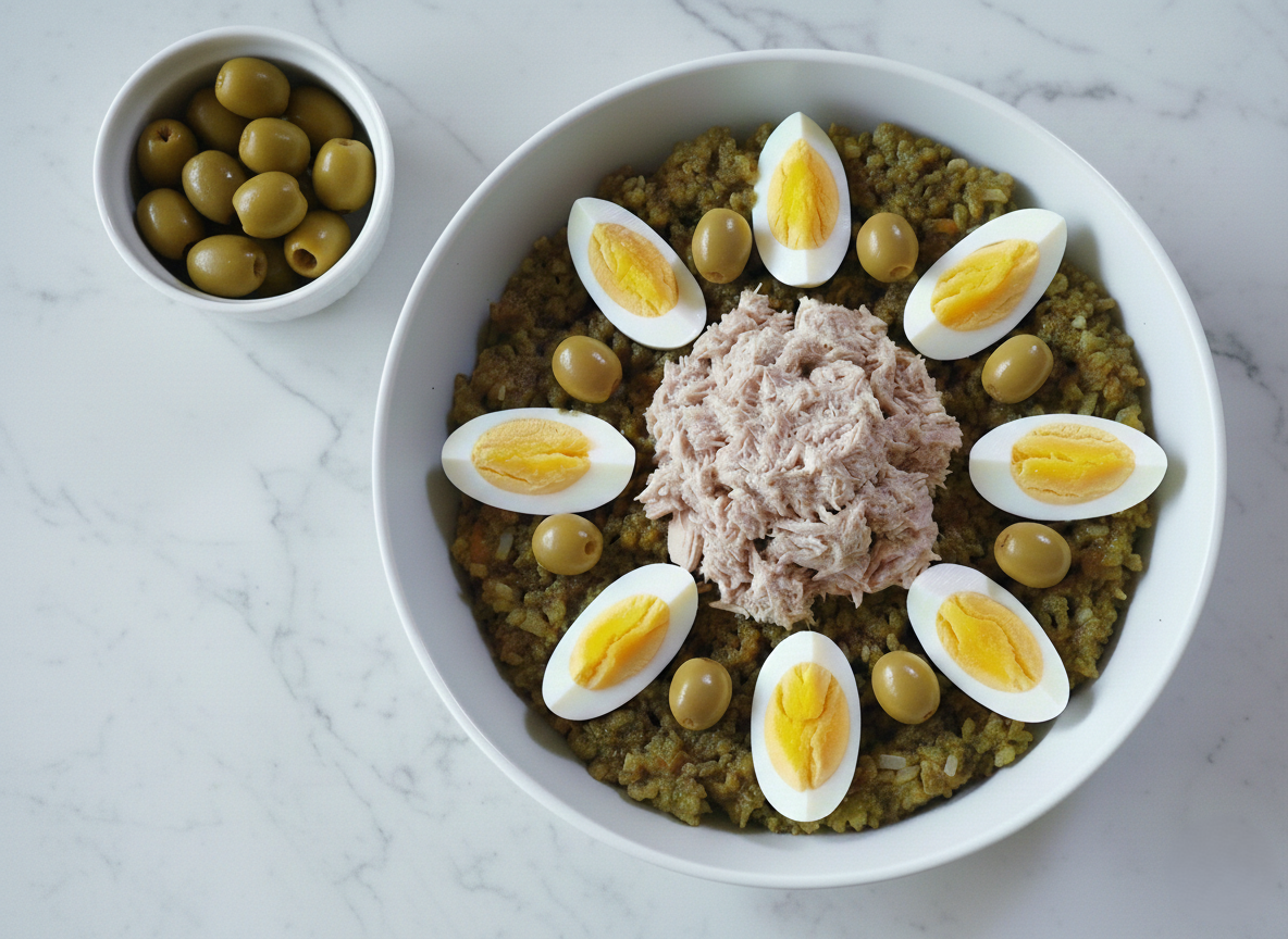 You are currently viewing السلاطة المشوية التونسية – سر النكهة المدخنة و”التفويح” بلمسة شيف تيتا