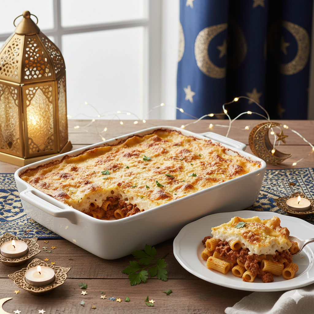 You are currently viewing “سر الصينية التي لا تُهزم” – دليل شيف تيتا للمكرونة بالبشاميل الفاخرة